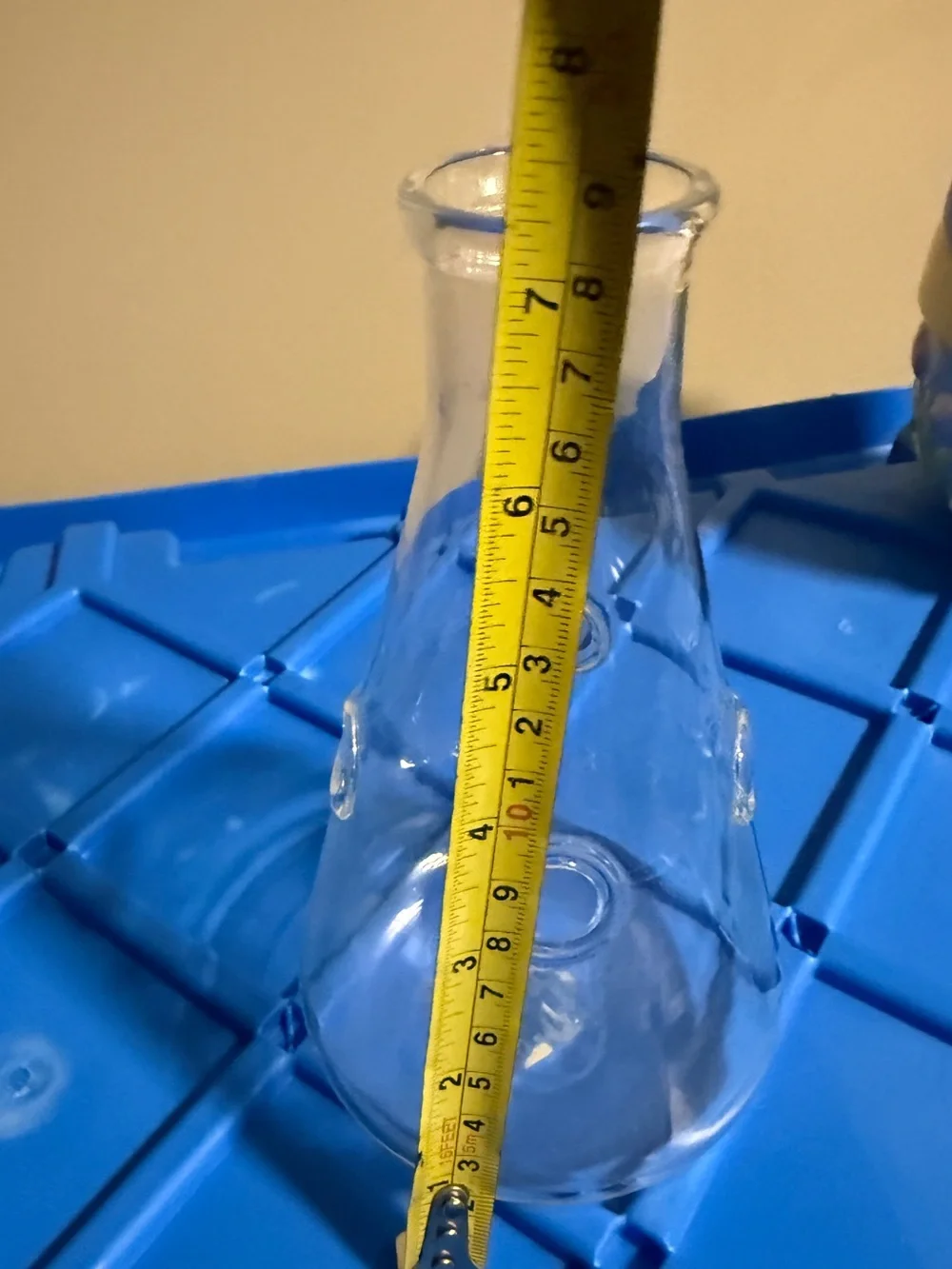 GLASS vase with holes